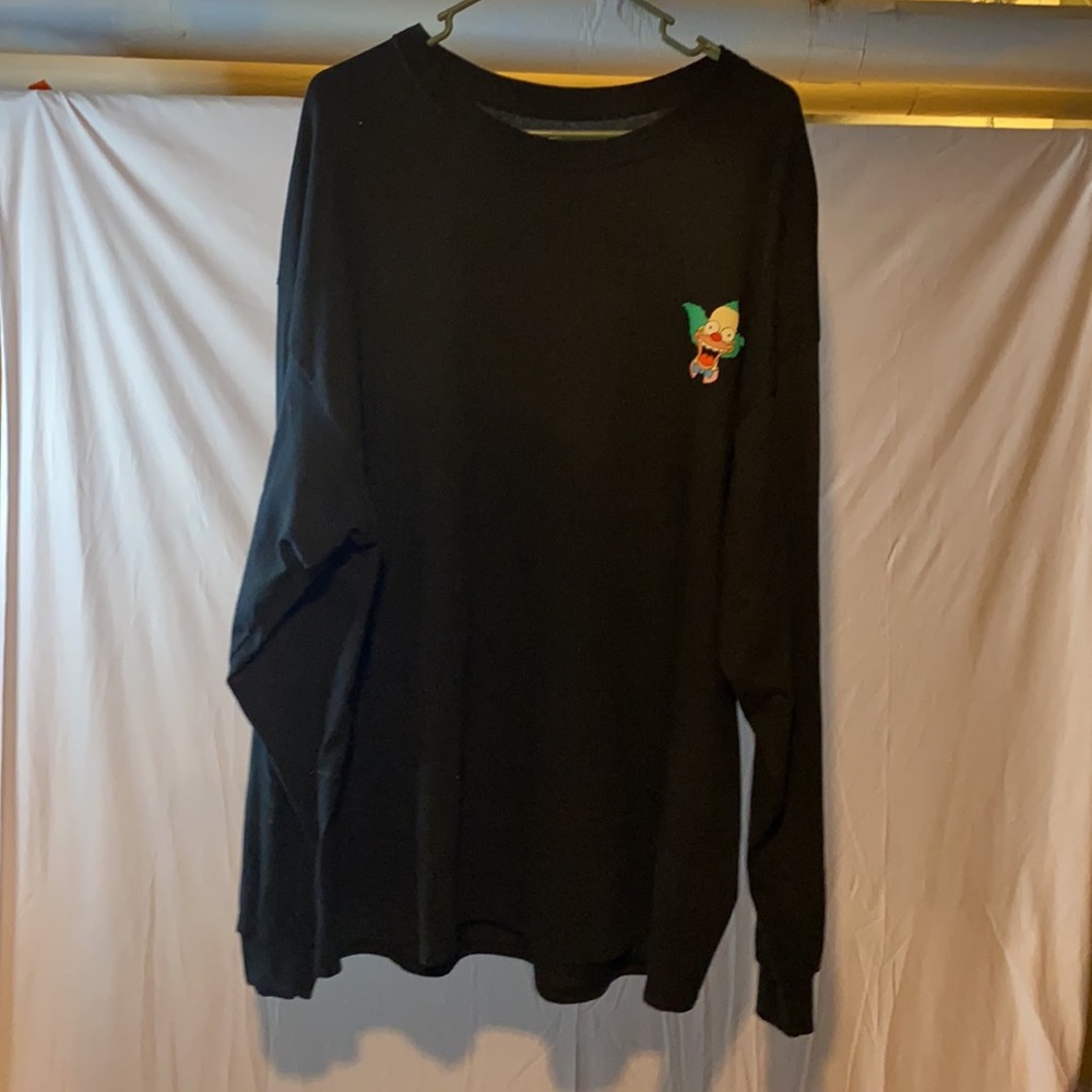Krusty the clown graphic long sleeve